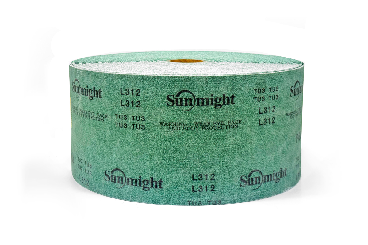 Наждачная бумага (пленка) в рулоне SUNMIGHT 115мм x 50м P240
